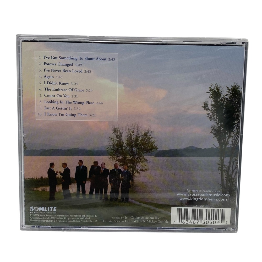 The Kingdom Heirs Forever Changed CD Southern Gospel 2004 Sonlite Records New - Picture 3 of 3